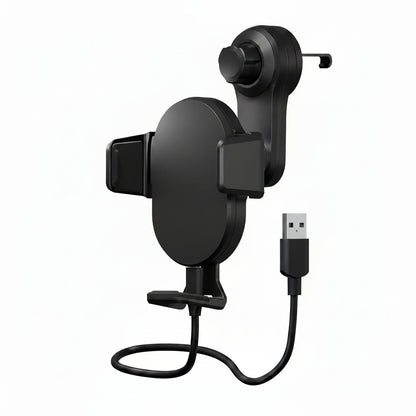 Cygnett EasyMount Universal Car Wireless Charger – Black - Fast Qi Charging Car Mount (Copy) Cygnett
