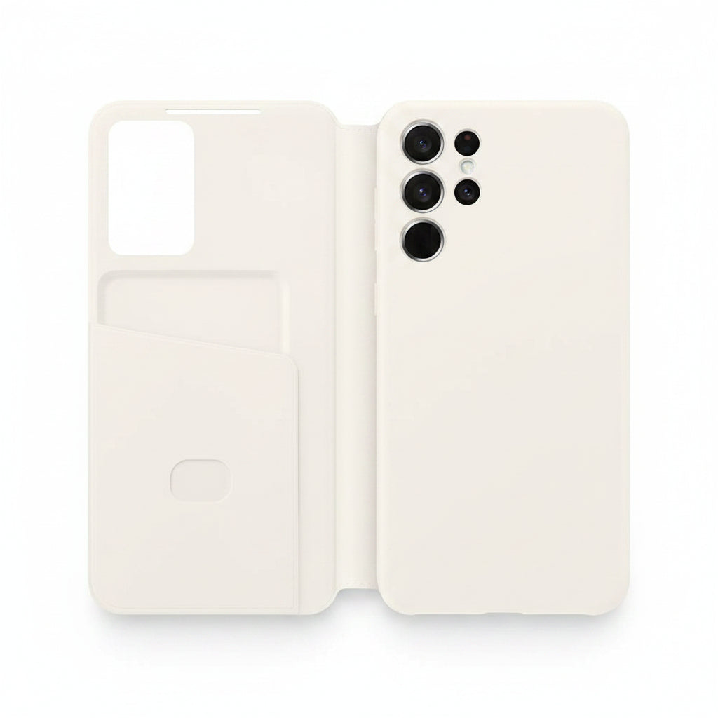Samsung Galaxy S23 Smart View Wallet Cover Black, Cream, Green, Lavender - Pristine - Refurbished Samsung