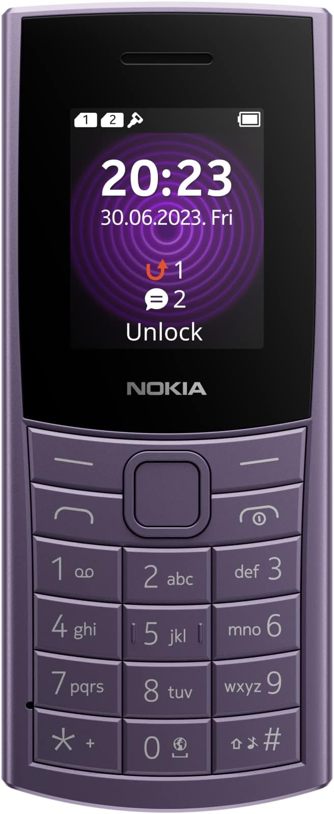 Nokia 110 4G Purple (AU Version) - Pristine - Refurbished
