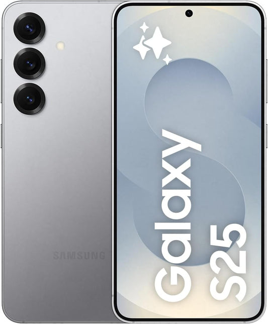 Samsung Galaxy S25, AI Smartphone, 12 GB Memory, 512GB Storage, 50 MP Camera, Long Battery Life, Silver Shadow (AU Version) SAMSUNG
