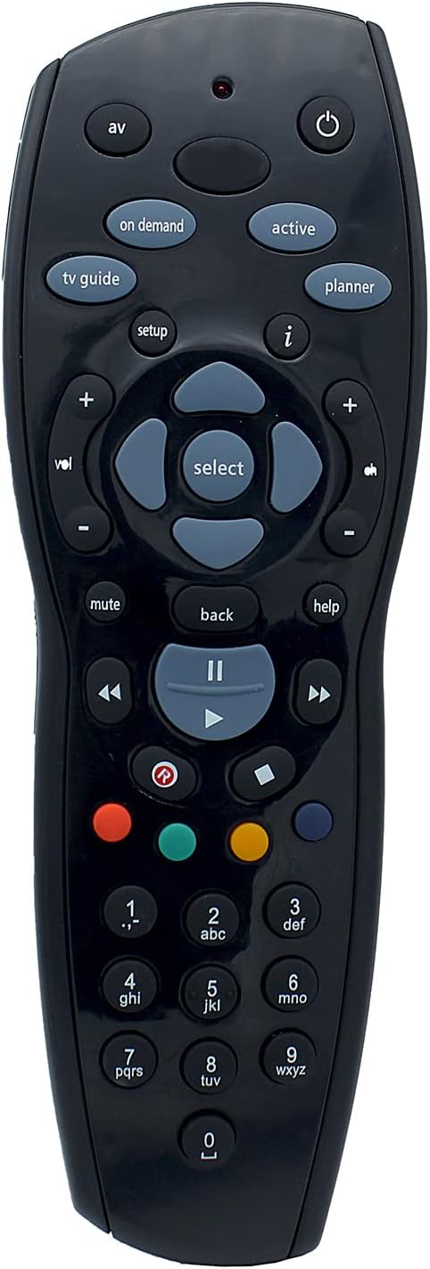 Foxtel iQ2 Remote and Batteries – Black Foxtel