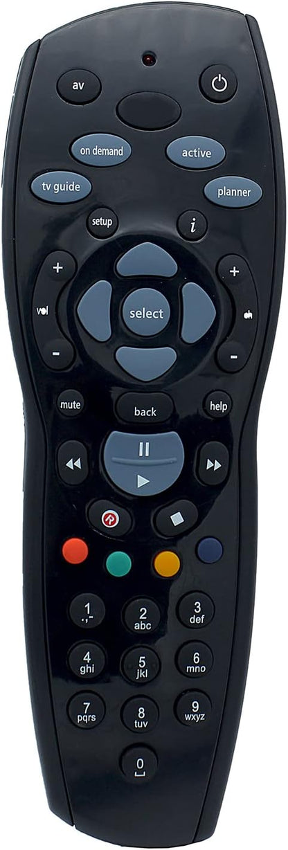 Foxtel iQ2 Remote and Batteries – Black Foxtel