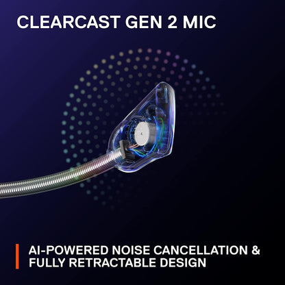 SteelSeries Arctis Nova 7 Wireless USB-C Gaming Headset - Multi-Platform (PC, PlayStation, Switch, Android), Bluetooth, 38-Hour Battery, Fast Charging, Noise-Cancelling Gen 2 Mic Samsung