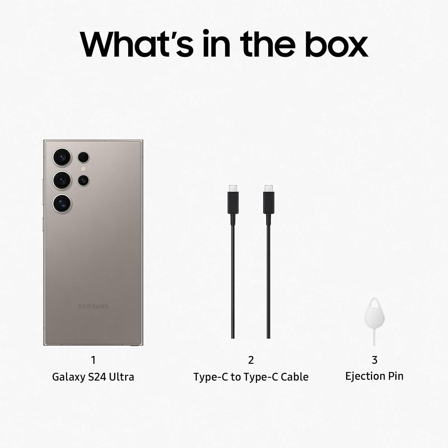 Samsung Galaxy S24 Ultra 5G 256GB - Titanium Grey (Copy) Samsung