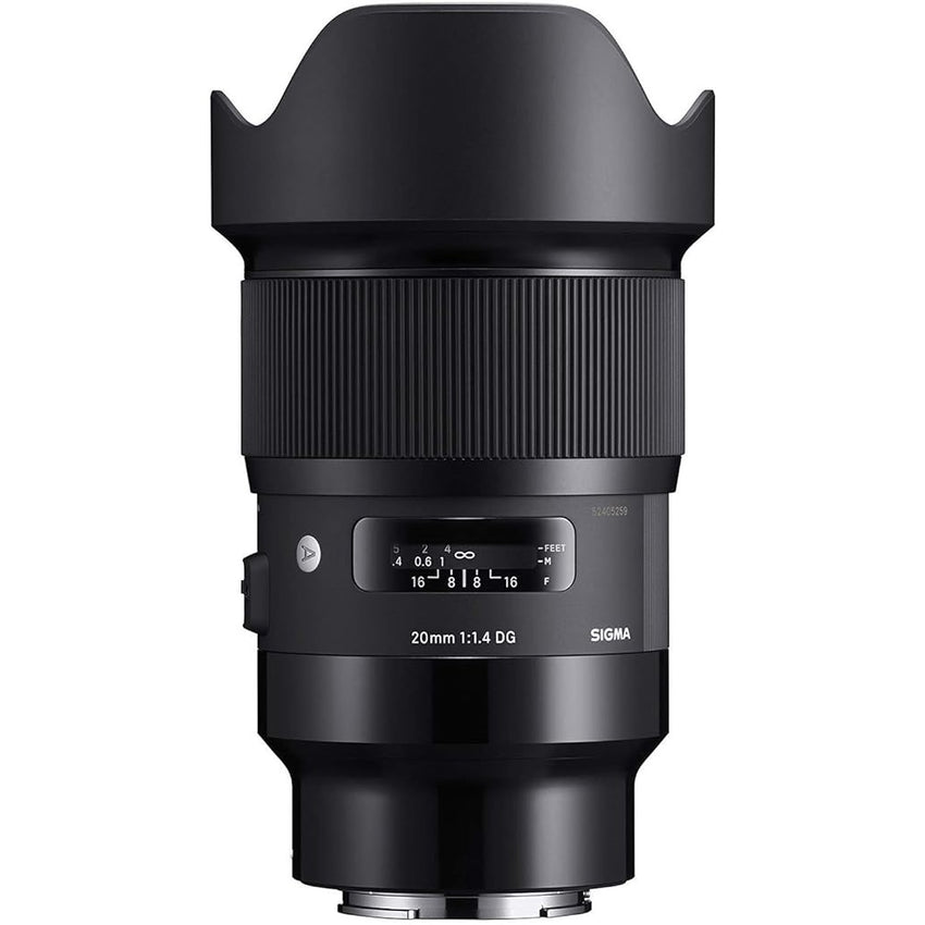 Sigma 20mm f/1.4 DG HSM Art Lens for Sony (E-Mount) Black