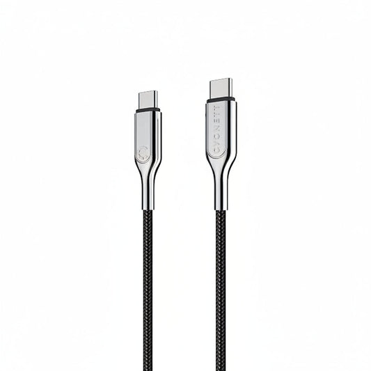 Cygnett USB-C to USB-C Cable Armoured Black- Pristine- Refurbished Cygnett