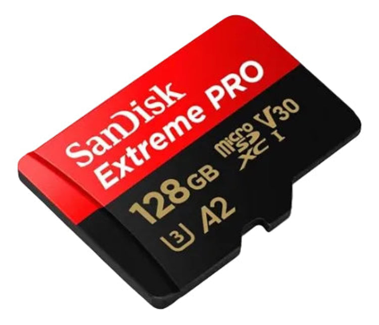 Sandisk 128GB Extreme PRO microSDXC Card + SD Adapter + RescuePRO Deluxe, UHS-I Sandisk
