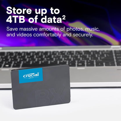 Crucial BX500 1TB 2.5-inch SSD CT1000BX500SSD1 - Black Crucial