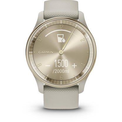 Garmin Vivomove Trend Smart Watch 40mm - Cream Gold ( Open Never Used ) Garmin