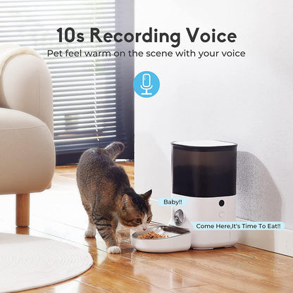 Dogness F12 Cube Programmable Feeder 4L – White Dogness