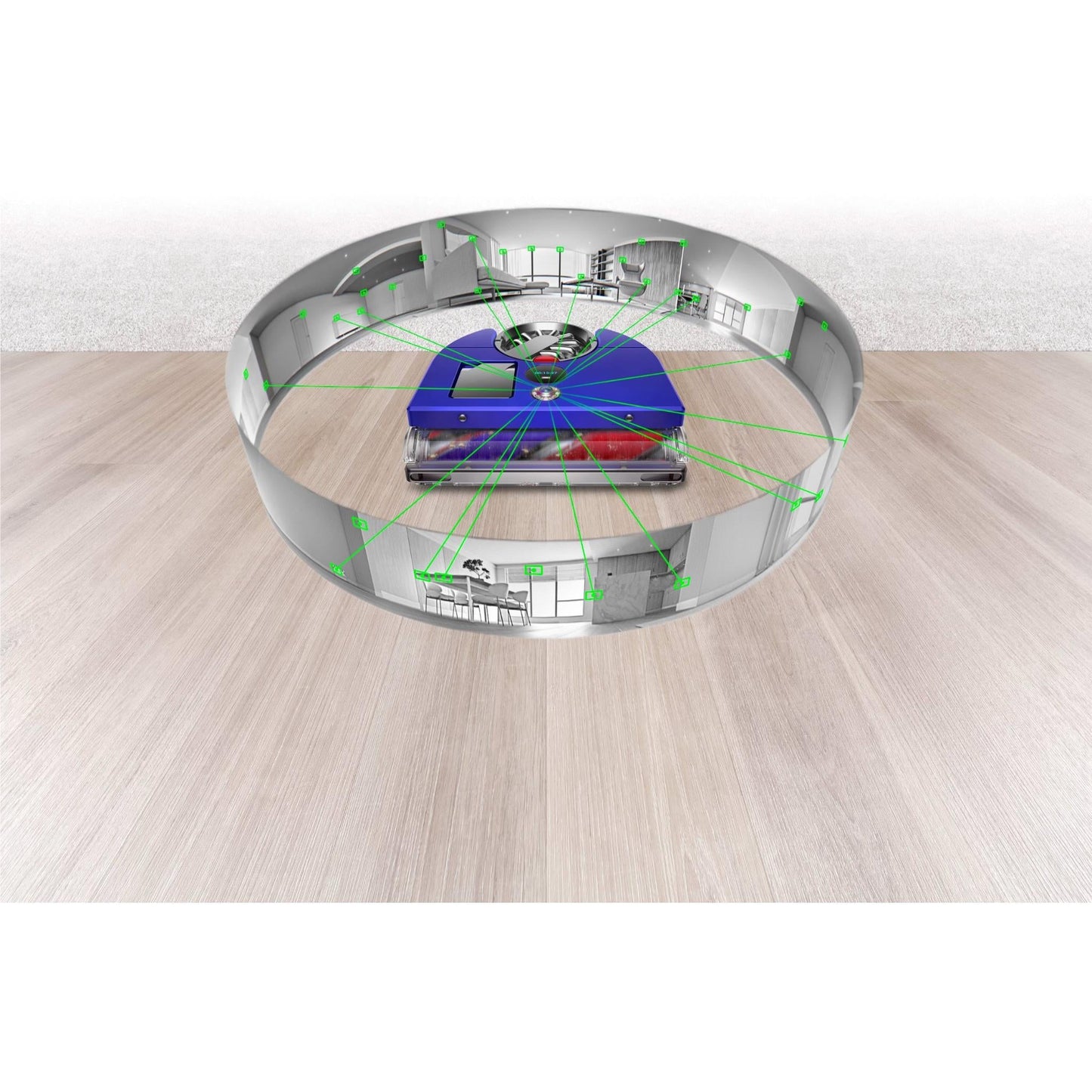 Dyson 360 Vis Nav Robot Vacuum Cleaner - Blue Dyson