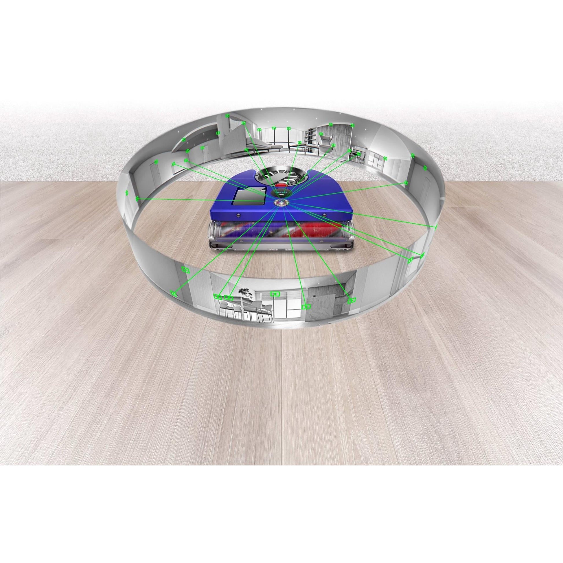 Dyson 360 Vis Nav Robot Vacuum Cleaner - Blue Dyson