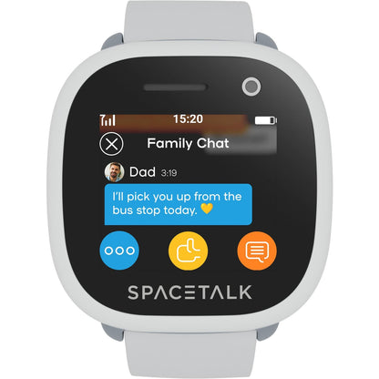 SPACETALK Adventurer 2 Kids Video Smartwatch 4G - Frost (Open Never Used) Tristar Online