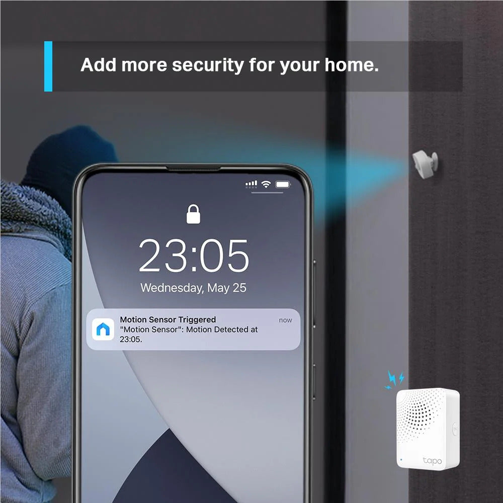 TP-Link Tapo Smart Motion Sensor – Tapo T100 White (AU Version) - Pristine – Refurbished Tapo