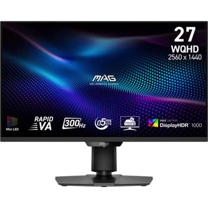 27MINI LED VAFLAT QHD 300Hz HDR1000 Rapid Gaming Monitor