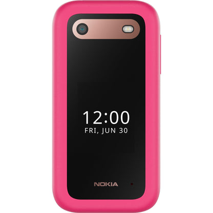 Nokia 2660 Flip Phone - Pop Pink  (AU Version) - Pristine - Refurbished (Copy) Nokia