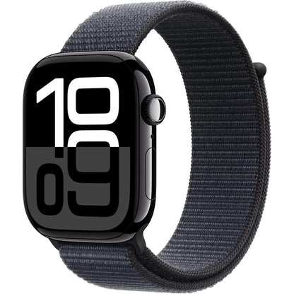 Apple Watch Series 10 46mm Jet Black Aluminium Case GPS + Cellular Sport Loop AU Version ( Open Never Used ) Apple