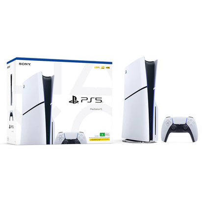 PS5 PlayStation 5 Slim Disc Console 1TB - White - Pristine - Refurbished Sony