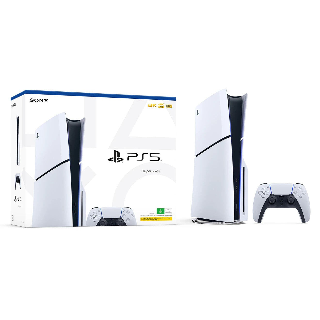 PS5 PlayStation 5 Disc Console (Slim) (Open Never Used) (Box Damage)