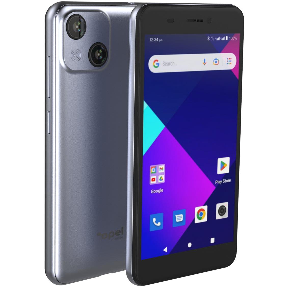 Opel Mobile Smart J5 Smartphone (Dual Sim, 16GB/2GB) - Grey (AU Version) - Pristine - Refurbished (Copy) Opel