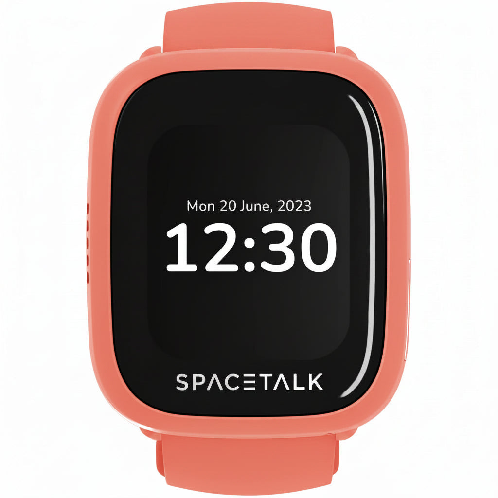 SPACETALK Adventurer 4G Smartwatch for Kids - GPS Tracker, SOS, Parental Controls - Coral SPACETALK