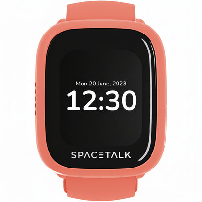 SPACETALK Adventurer 4G Smartwatch for Kids - GPS Tracker, SOS, Parental Controls - Coral SPACETALK