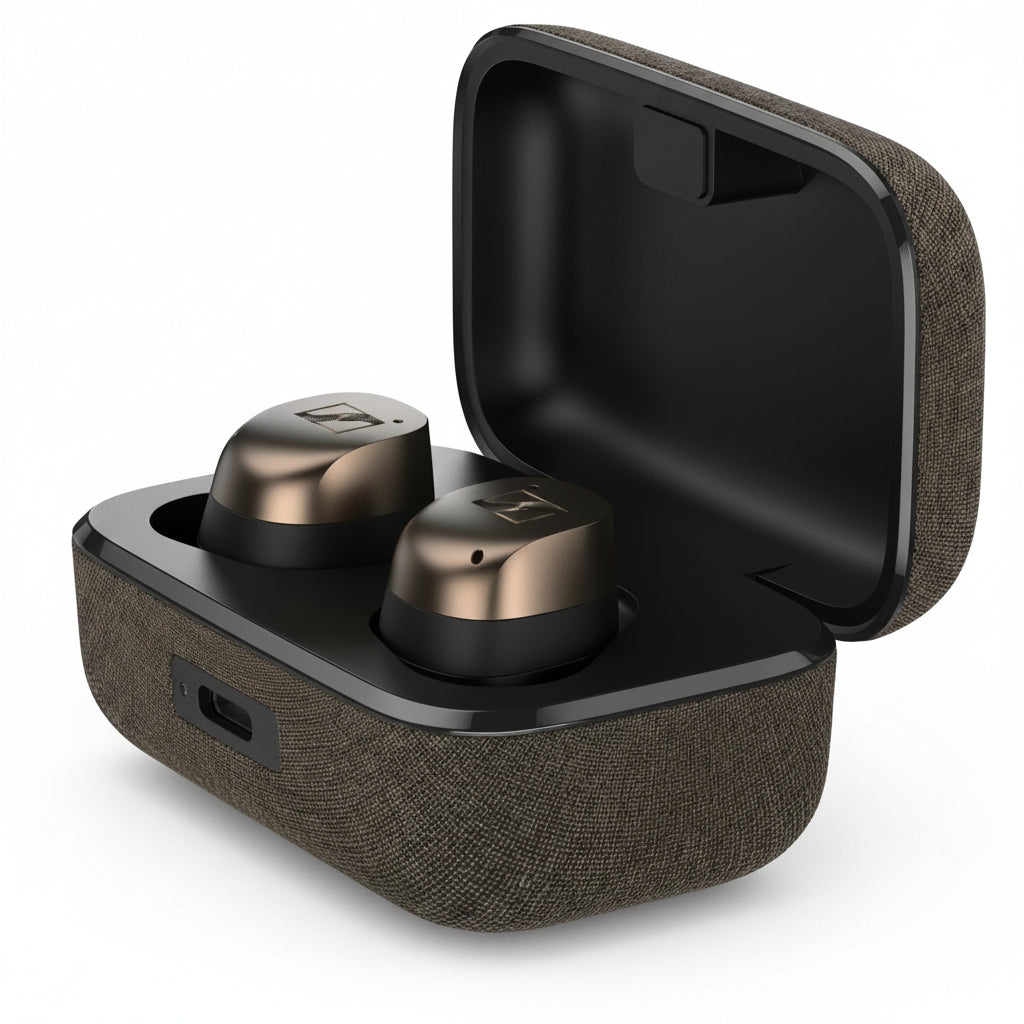 Sennheiser Momentum True Wireless 4 Earbuds – Black Copper, Black Graphite, White Silver - Premium ANC Earphones