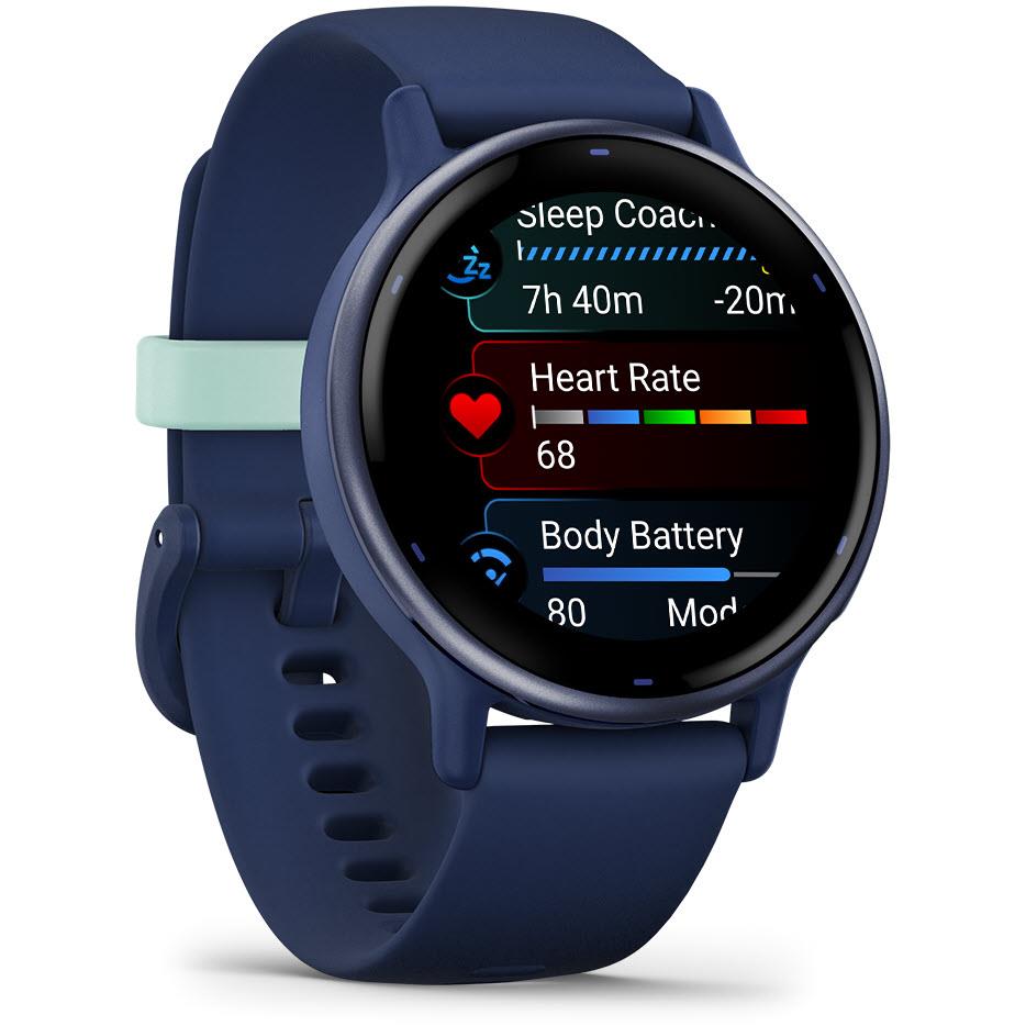 Garmin vívoactive 5, Health and Fitness GPS Smartwatch, AMOLED Display, Up to 11 Days of Battery, Black Garmin