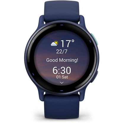 Garmin vívoactive 5, Health and Fitness GPS Smartwatch, AMOLED Display, Up to 11 Days of Battery, Black Garmin