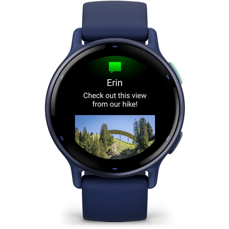 Garmin vívoactive 5, Health and Fitness GPS Smartwatch, AMOLED Display, Up to 11 Days of Battery, Black Garmin