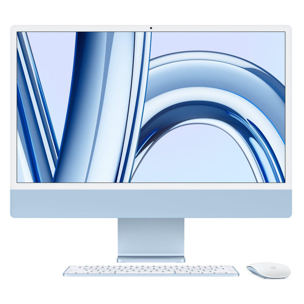Apple iMac with Retina 4.5K Display 24-inch M3 Chip 8-core GPU 8-core CPU 256GB - Blue (2023) (AU Version) Apple