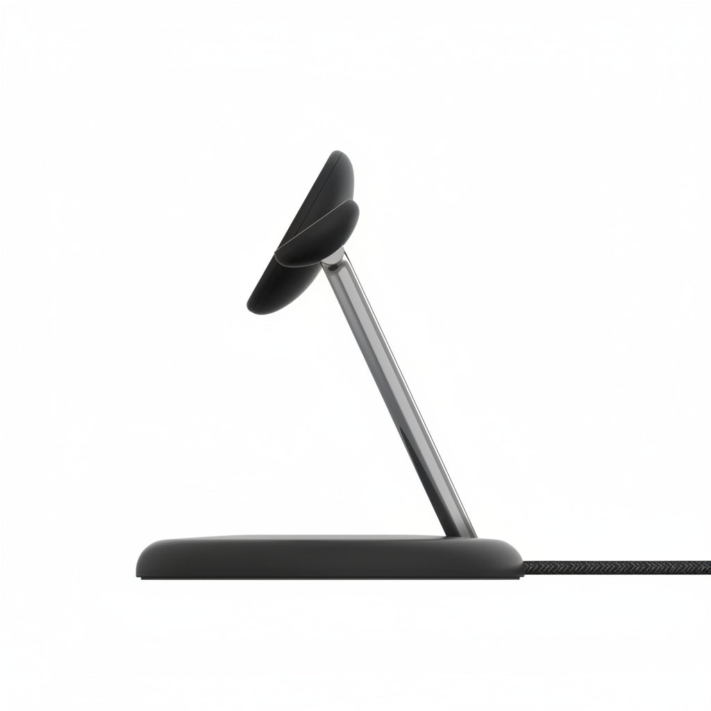 Belkin BoostCharge Pro 3-in-1 Magnetic Charging Stand - Black - MagSafe Wireless Charger Belkin