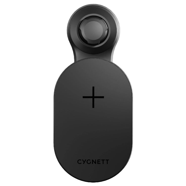 Cygnett MagVent Wireless Charger, Black - Pristine - Refurbished