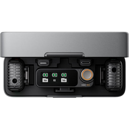 DJI Mic 2 (2TX + 1RX + Charging Case) - Black (AU Version) (Copy) DJI