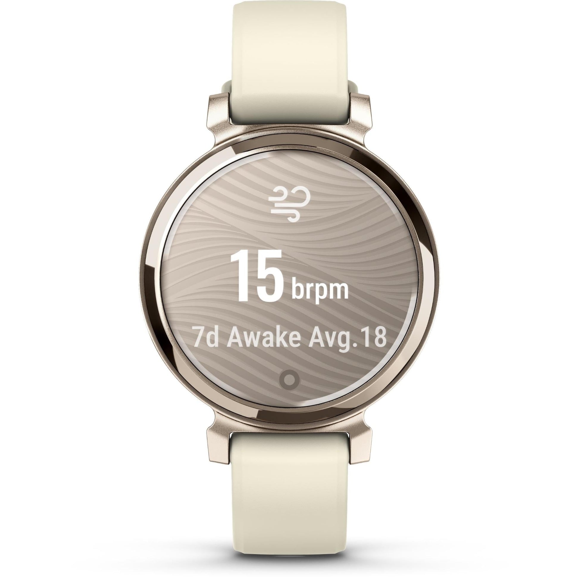 Garmin Lily 2 with Silicone Band (Cream Gold/Coconut) - AU Version (Opened Never Used) Garmin