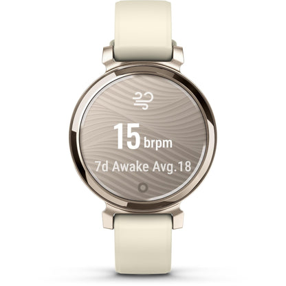 Garmin Lily 2 with Silicone Band (Cream Gold/Coconut) - AU Version (Opened Never Used) Garmin