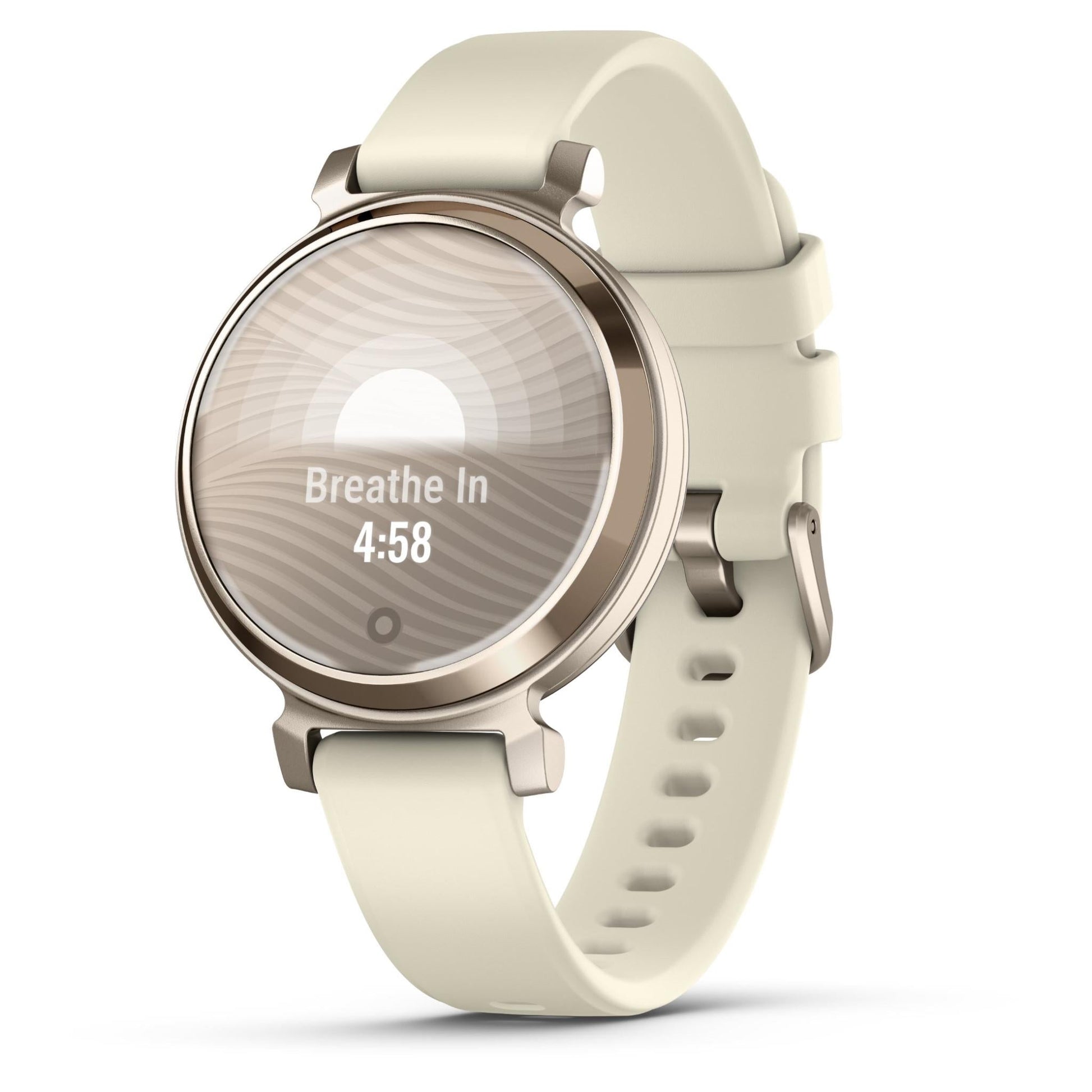 Garmin Lily 2 with Silicone Band (Cream Gold/Coconut) - AU Version (Opened Never Used) Garmin