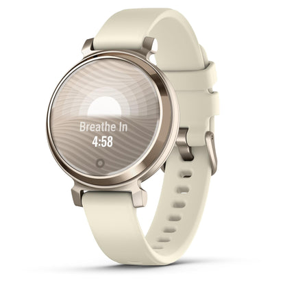 Garmin Lily 2 with Silicone Band (Cream Gold/Coconut) - AU Version (Opened Never Used) Garmin