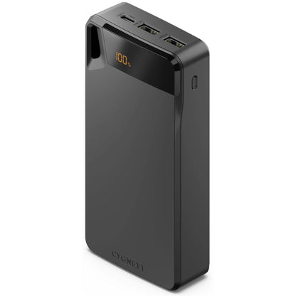 Cygnett ChargeUp Boost 20000mAh Power Bank - Black - (AU Version) - Open Never Used Cygnett