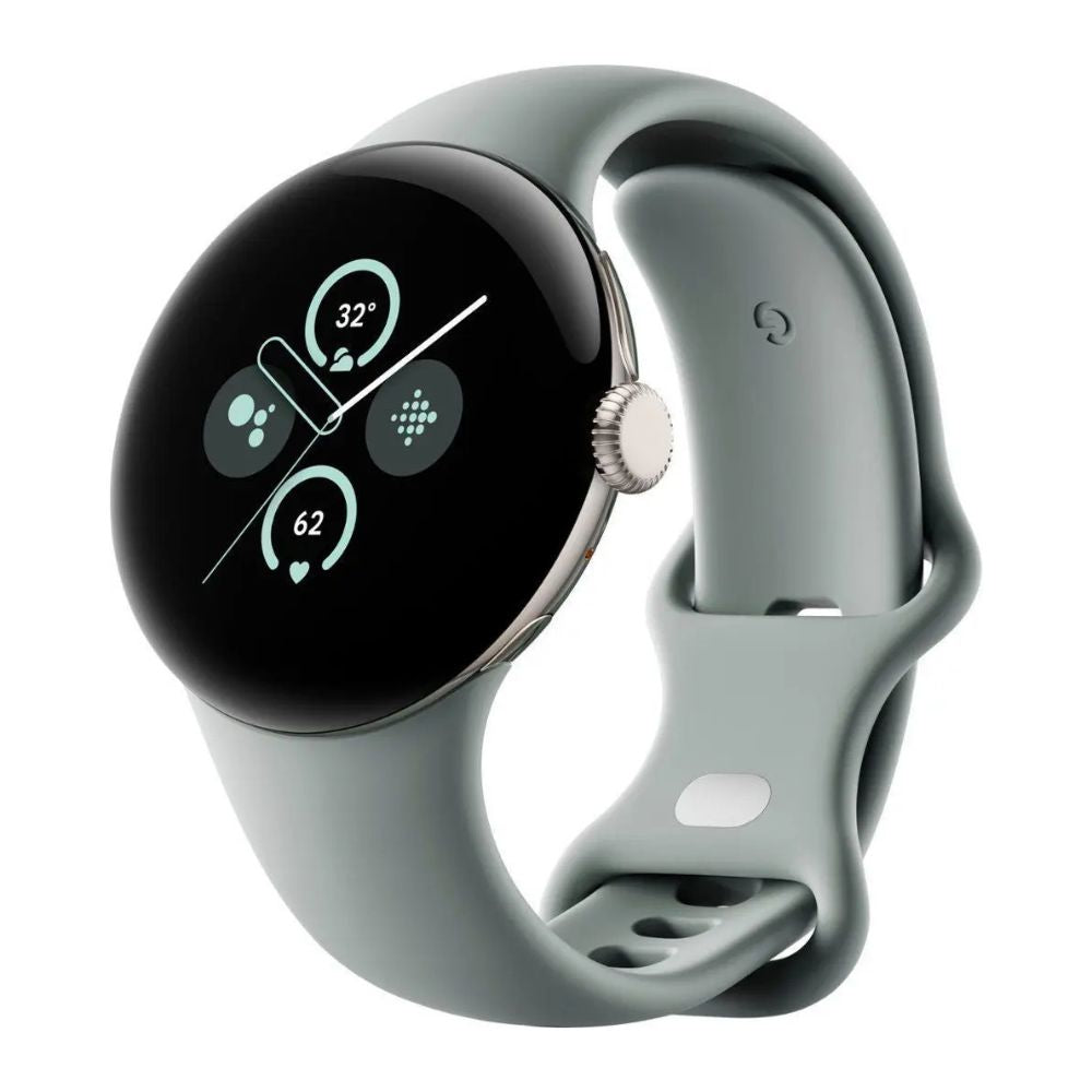 Google Pixel Watch 2 LTE - Obsidian, Champagne/ Gold/ Polished Silver (Copy) Google