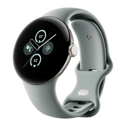 Google Pixel Watch 2 LTE - Obsidian, Champagne/ Gold/ Polished Silver (Copy) Google