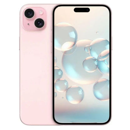 Apple iPhone 15 - 128GB, 256GB, 512GB - Pink, Yellow, Blue, Green & Black - 80% battery - Pristine - Refurbished