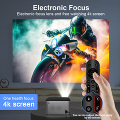 Magcubic HY350 Pro 580ANSI Projector Android 11 4K 1080P Wifi6 Voice Control Allwinner H713 Electronic Focus BT 50 Home Theater