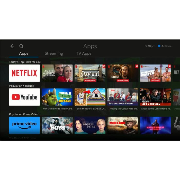 Telstra Fetch Mini G5 4K TV Streaming Box – HY4424 - Pristine Refurbished - (Au Version) Telstra