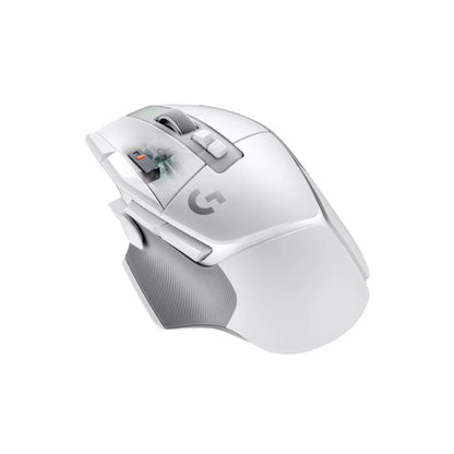 Logitech G502 X LIGHTSPEED - Wireless Gaming Mouse in Black, White Logitech