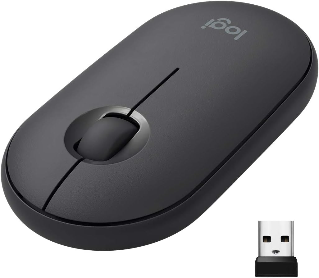 Logitech M350 Pebble Wireless Mouse - Graphite Logitech