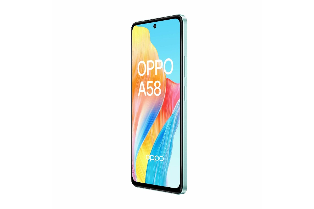 OPPO A58 (Dual Sim, 128GB/6GB, 6.72'') Dazzling Green Smartphone (AU Version) Pristine - Refurbished (Copy) OPPO