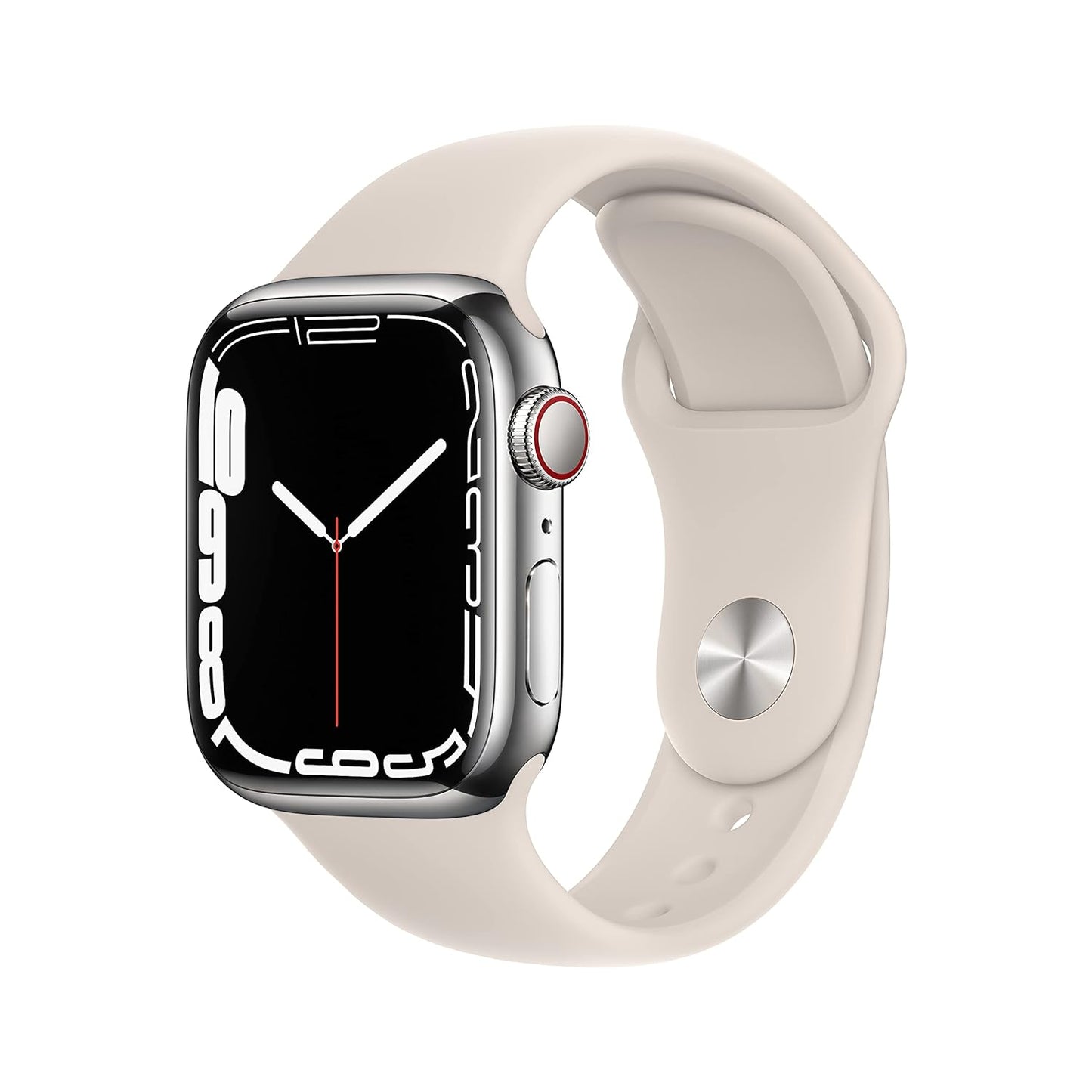 Apple Watch Series 7 GPS + Cellular 41mm - Stainless Steel Case - Good - Refurbished Apple