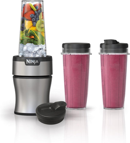 Powerful Ninja Nutri-Blender Plus 900W Personal Blender for Smoothies, Shakes & Ice Crushing Black - (AU Version) - Pristine - refurbished Ninja