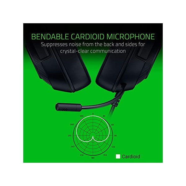 Razer Kraken X Multi-Platform Wired Gaming Headset - Black (Open Never Used)